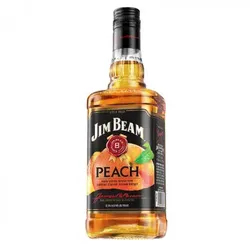 Jim Beam Peach - Bourbon Whiskey mit Pfirsich-Likör 32,5% Vol. 700ml