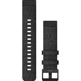 (20 mm, Nylon), Uhrenarmband, Schwarz