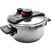 WOLL Schnellkochtopf PRESSURE PRO - silber ¦ Edelstahl ¦ Maße (cm): 12 Ø: 22.0