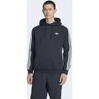 adidas Kapuzensweatshirt ADIDAS ORIGINALS "3S HD", Herren, Gr. M, schwarz, Obermaterial: 70% Baumwolle, 30% Polyester, normal, Rundhals, angesetztes Bündchen, Sweatshirts