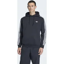 adidas Kapuzensweatshirt ADIDAS ORIGINALS "3S HD", Herren, Gr. M, schwarz, Obermaterial: 70% Baumwolle, 30% Polyester, normal, Rundhals, angesetztes Bündchen, Sweatshirts