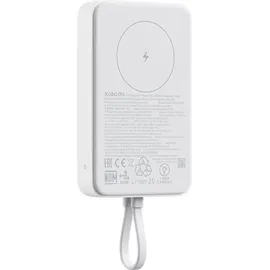 Xiaomi Magnetic Power Bank 10000 Integrated Cable 10000 mAh 33 W Weiß