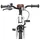 vidaXL Kinderfahrrad 18 Zoll weiß