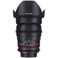Samyang 35mm T1.5 VDSLR II Objektiv für Nikon