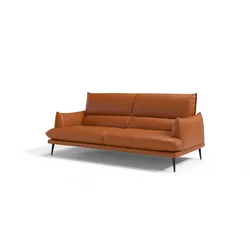 2,5-Sitzer EGOITALIANO "FUNNY, hochwertiges und aktuelles Design, bequeme Rückenlehne", bunt (brick), B:210cm H:90cm T:95cm, Sofas, toller Sitzkomfort