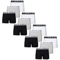 Jack & Jones Boxershorts SENSE 12er Pack (12-St) mit Logo Webbund bunt XL