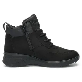ARA Damen Stiefelette München schwarz,Graphit Gr. 37 - 37