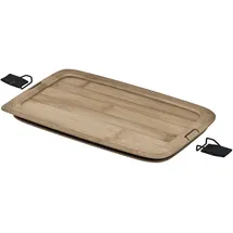 Rösle Brotzeitdeckel FLEXX 2GO (LBH 30x16.70x3 cm) - braun
