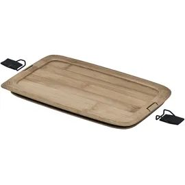 Rösle Brotzeitdeckel FLEXX 2GO (LBH 30x16.70x3 cm) - braun