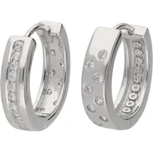VIVANCE Creolen Zirkonia silber 925