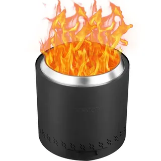 Vevor Feuerstelle Ø 39,4 cm Schwarz