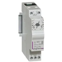 Legrand 412200 Überspannungsableiter für Telefon/ADSL Typ D1+C2, D1 Iimp2,5 kA