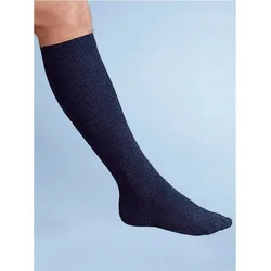 Kniestrümpfe ROGO Gr. 2/39, blau (marine) Damen Socken