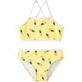 name it - Bikini Nkfziza - Pineapple in empire yellow, Gr.158/164,