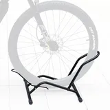 GRELiving 1/2 Stück Fahrradstand Stahl verstellbar Fahrradhalter Professional Boden Freistehender Ständer Stabiler Fahrradständer für 20-29" MTB,E-Bikes,Rennrad (1 Stück)