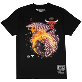 Mitchell & Ness Print-Shirt BLAZE schwarz XL