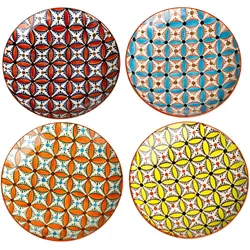 Pols Potten - Hippy Teller Ø 20 cm, verschiedene Farben (4er-Set)