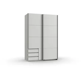möbel-direkt.de Schwebetürenschrank Emden 135 x 198 x 65 cm Weiß
