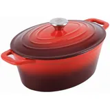 Carl Schmidt Sohn Xanten Bräter 36 x 27,8 cm rot