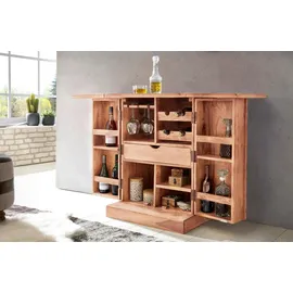Wohnling Barschrank 65 x 91 x 50 cm Braun