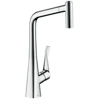 Hansgrohe Metris M71 Küchenarmatur, ausziehbar, schwenkbar, 14780000,