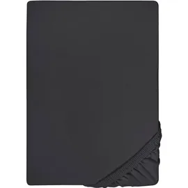 biberna 0077144 Feinjersey 140 x 200 - 160 x 200 cm titanium