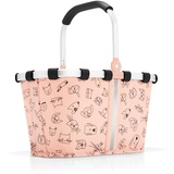 Reisenthel carrybag XS Kids cats and Dogs rose