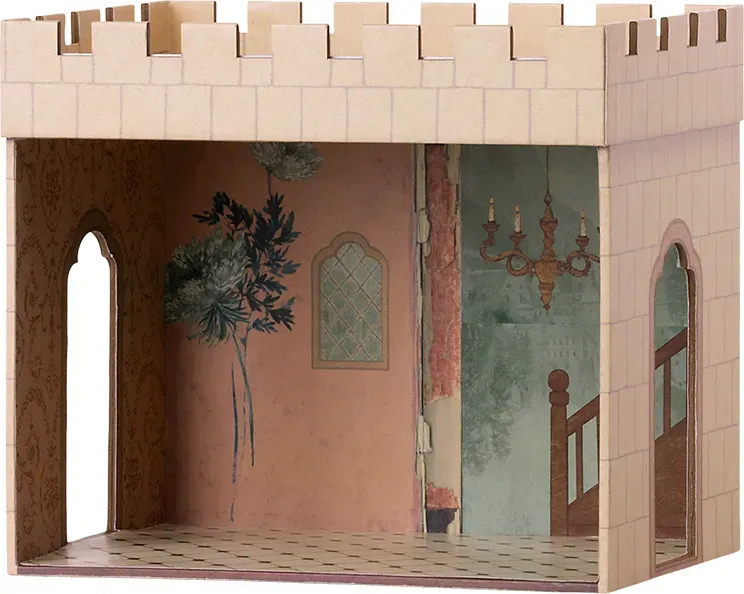 Maileg Schlosssaal der Maus Spielset - Puppenhaus-Zubehör für Mäuse, detailreich gestaltet, stabile Konstruktion