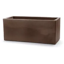 Teraplast Schio Kasten 60 cm Blumenkasten Bronze