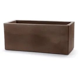Teraplast Schio Kasten 60 cm Blumenkasten Bronze