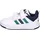 Cloud White/Collegiate Green/Collegiate Navy 22