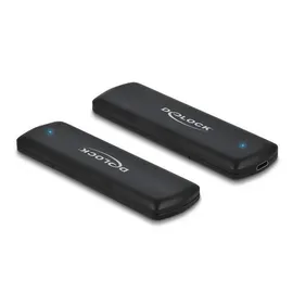 DeLock 42615 M.2 NVMe PCIe SSD USB Type-C Buchse, - Gehäuse für