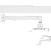 SpeaKa Professional SP-PWM-101 Beamer-Wandhalterung Drehbar Wandabstand (max.): 600 mm Weiß