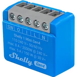 Shelly 1 Mini Gen4 Funk-Schalter