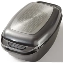 STONELINE XXL Bräter 43 x 26 cm anthrazit