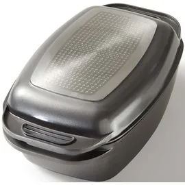 STONELINE XXL Bräter 43 x 26 cm anthrazit