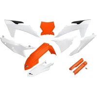 UFO Plastik Kit mit Gabelprotektoren für KTM SX-F 450 2023-2024 Schutzblech