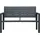 vidaXL Gartenbank 120 x 64 x 78 cm Grau