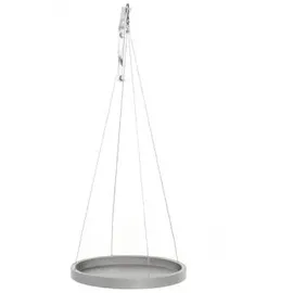Ecopots Ø 36 x 3 cm Weiß Grau