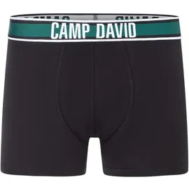 Camp David Boxershorts race black L 2er Pack