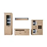 Landscape Wohnkombination Marian - holzfarben ¦ Maße (cm): B: 336 H: 211 T: 55.0