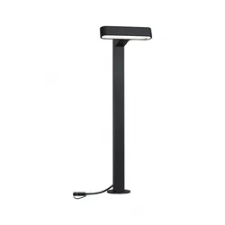 Plug & Shine LED Pollerleuchte Ito Horizontale Ausrichtung  IP65 3000K 6W Anthrazit