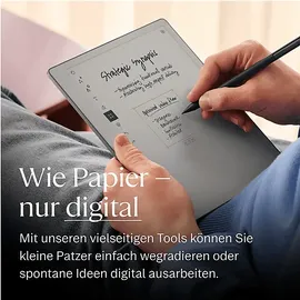 reMarkable Paper Pure - Tablet, Marker Plus und Sleeve Folio, Ozeanblau