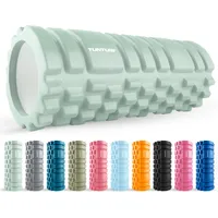 Tunturi Yoga Grid Foam Roller 33 cm mint