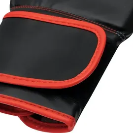 adidas Unisex – Erwachsene Hybrid 80 Boxhandschuhe Schwarz/Rot, 10 oz