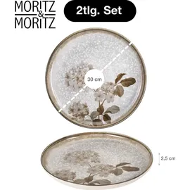 Moritz & Moritz Blossom Servierteller 30 cm 2er Set