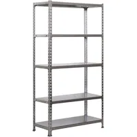 Simonclick 5/400 Metallregal 1800x900x400 mm, - Grey - One
