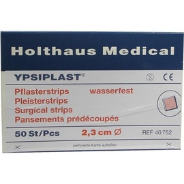 Holthaus Pflasterstrips Ypsiplast wasserfest 2,3 cm rund 50 St
