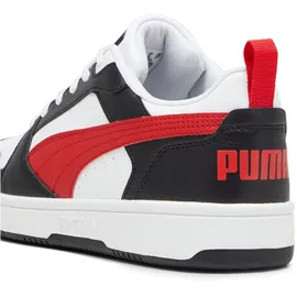 Puma Rebound V6 Low Puma White/For All Time Red/Puma Black 36