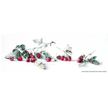 Luca-S Himbeeren mit Schmetterling, Zählmuster, 59x20cm
